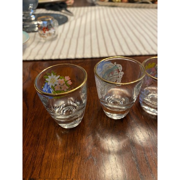 Vintage German Shot Glasses set of 4 - Picture 5 of 6